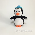 Juguete nerd pequeño pingüino peluche